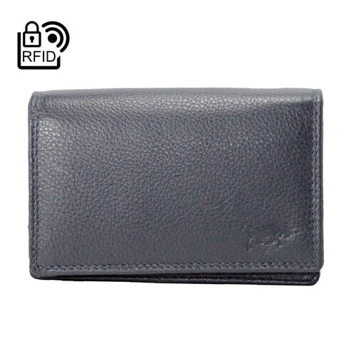 Compact Leather Ladies Wallet - RFID - Ideal Woman Wallet