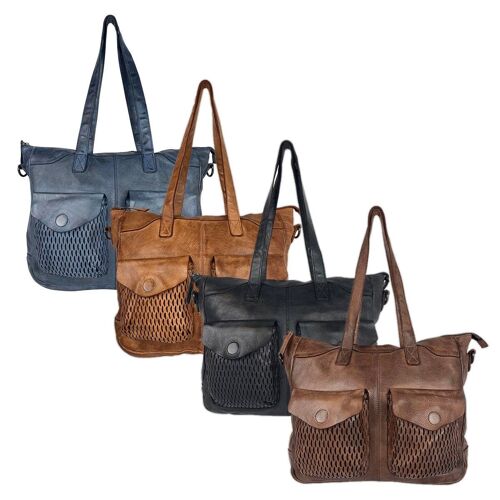 Large Unisex Festival Belt Bag Buffalo Leather - 3 Colours