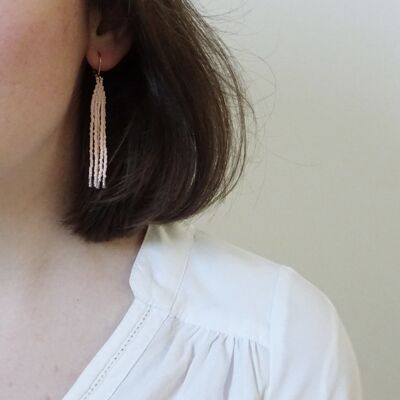 Ohrringe Mini Adèle - rosa