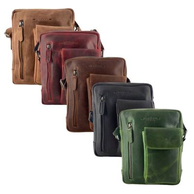 Leather Crossbody Bag - Shoulder bag - Unisex - 3 colours
