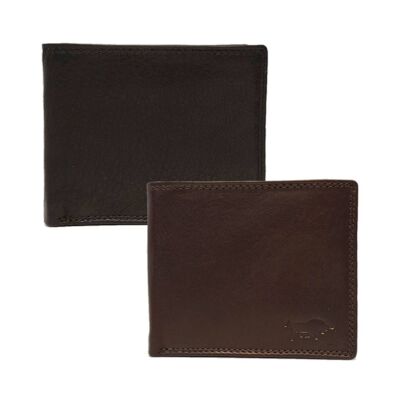 Men's Wallet - Billfold model - Supple Leather - 2 Colours