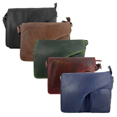Shoulder bag - Bum bag - Clutch - Buffalo Leather - 3 colors