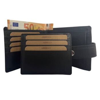 Portefeuille Homme - Cuir de buffle - RFID Anti Skim - Billfold 4