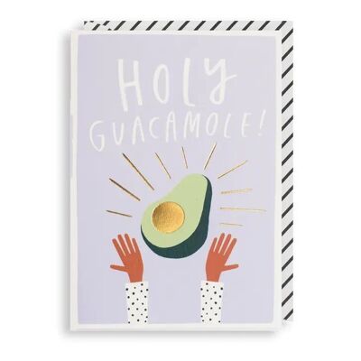 Tarjeta Cumpleaños Amigo SANTO GUACAMOLE