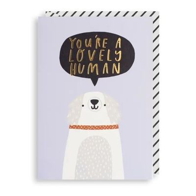 LOVELY HUMAN Birthday Anniversary Wedding Card