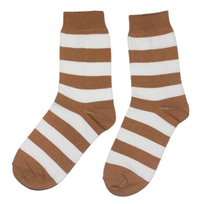 Calcetines para Hombre >>Camel Stripes<<