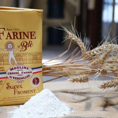 FARINE DE BLÉ T55 (Super Froment) - 1kg