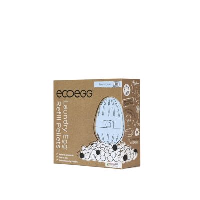 Ecoegg Lavandería ecológica Recambios de huevo Fresh Linen 50 lavados