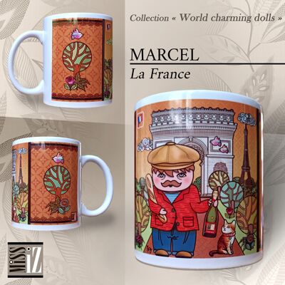 TAZZA - MARCEL - World Charming Dolls - Francia