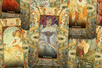 Tarot Art Nouveau - Arcanes Majeurs (Espagnol) 3