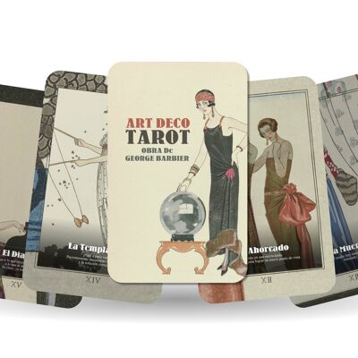 Art Deco Tarot - 22 große Arkana (Spanisch)