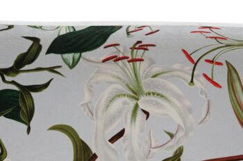 CANAPÉ MÉTAL POLYESTER 140X71X71 FLEURS BEIGE LD190956 4