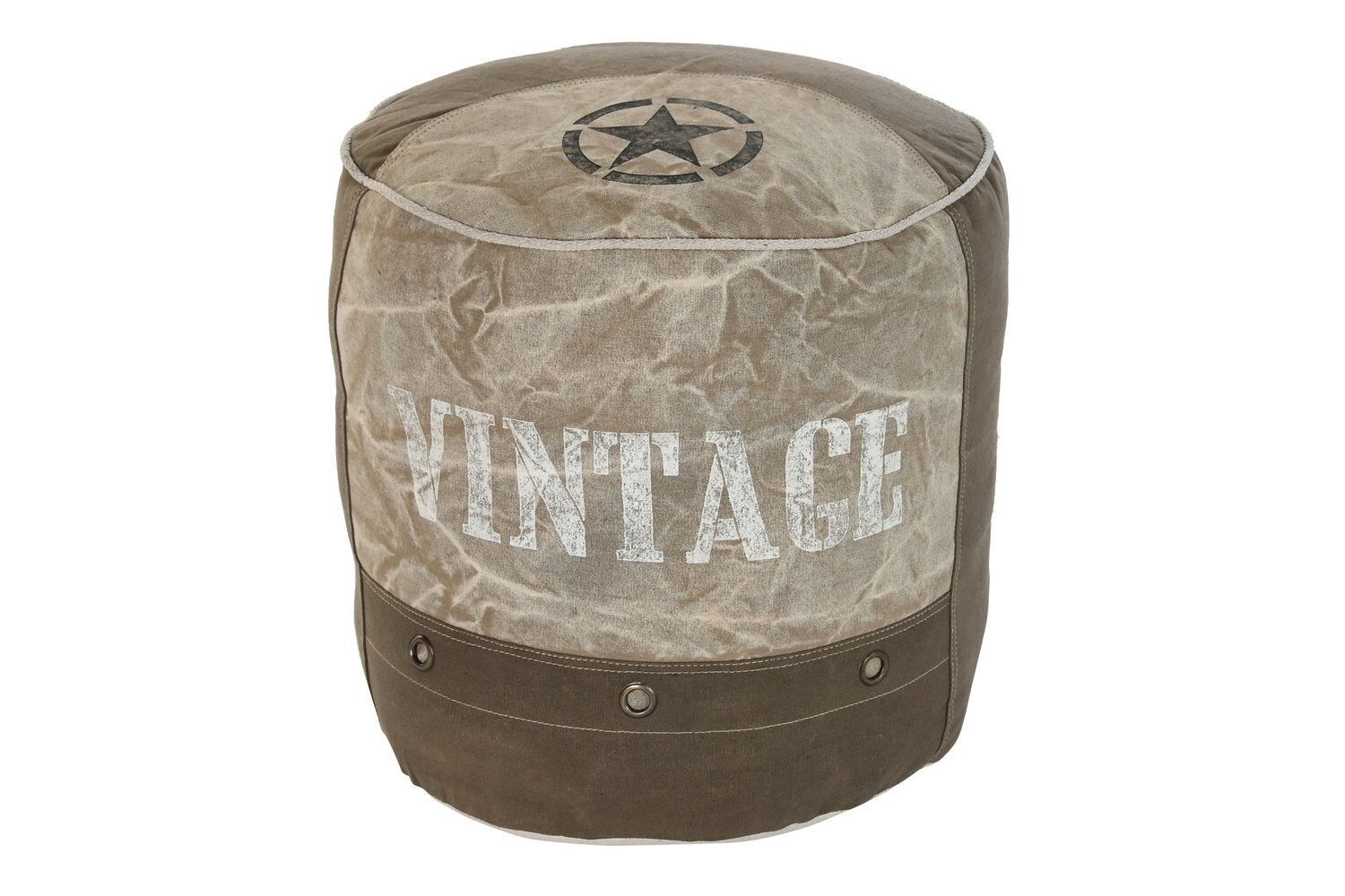 CUSCINO PAVIMENTO COTONE 44X44X44 STAR GRIGIO LD196251