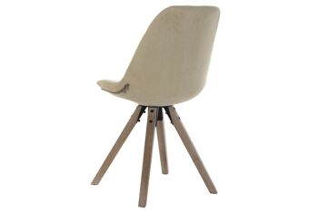 CHAISE POLYESTER COTON 47X55X85 BEIGE NATUREL MB139138 4