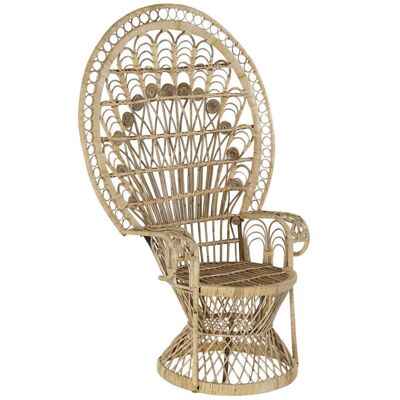 RATTAN-SESSEL 96,5X58X144 EMMANUELE NATURAL MB170989