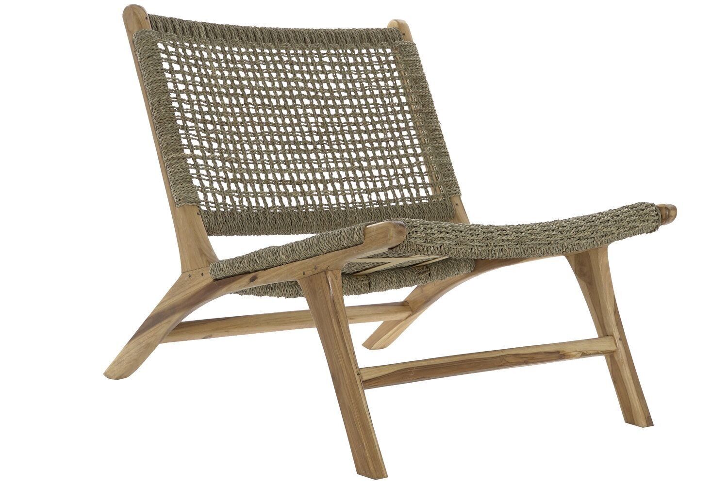 SESSEL AUS RATTAN AUS TEAKHOLZ 65X80X68 BRAUN MB177832