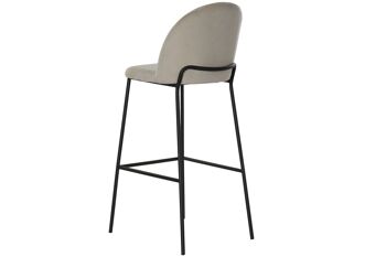 TABOURET METAL POLYESTER 42X54X102 VELOURS MB177876 6