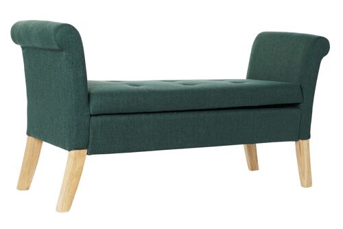 DESCALZADORA POLIESTER MADERA 130X44X69 VERDE MB179551