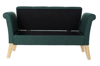 DEPOSE CHAUSSURE BOIS POLYESTER 130X44X69 VERT MB179551 6