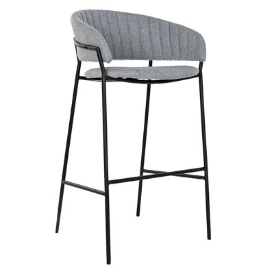 TABOURET METAL POLYESTER 50X47X110 BLEU MB180367