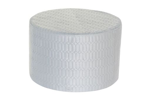 REPOSAPIES POLIESTER MDF 55X55X35 AZUL CELESTE MB190868