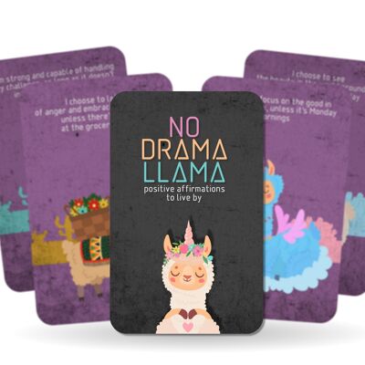 No Drama Llama – Positive Affirmationen zum Leben