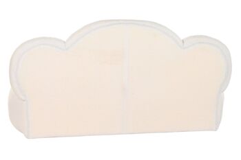 CANAPÉ POLYESTER 149X76X77 MOUTON BLANC NUAGE MB199962 6