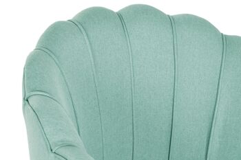 FAUTEUIL METAL POLYESTER 80X75X86 VERT JADE MB200579 3