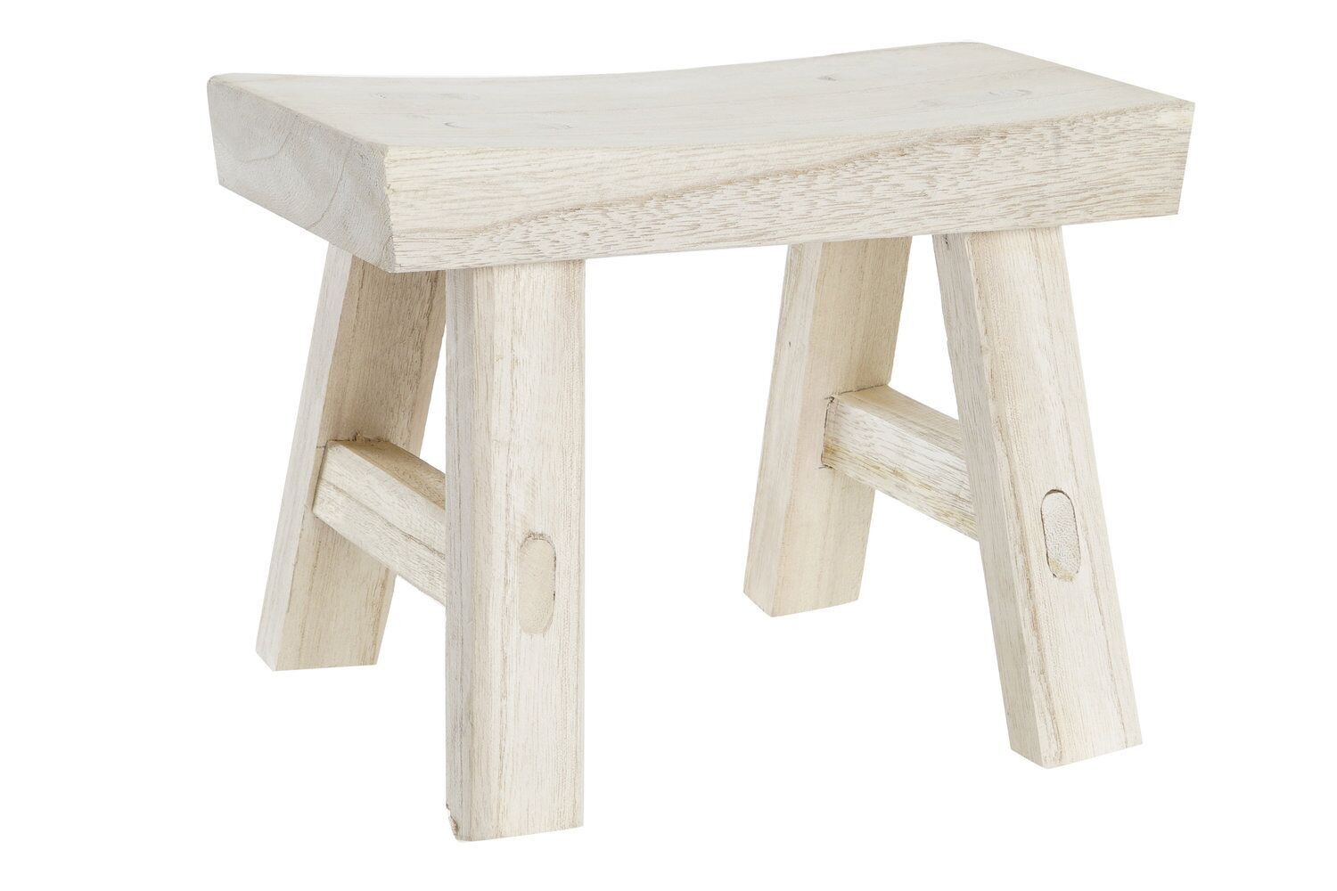 POGGIAPIEDI PAULOWNIA 36X18X27 MARRONE CHIARO NATURALE MB202168