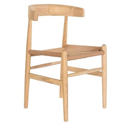 ELM FIBER CHAIR 55X46X80 NATURAL MB202811