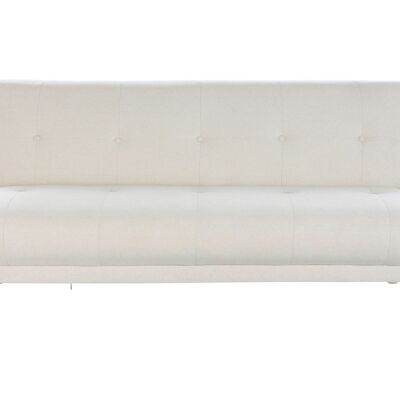 SOFA BED POLYESTER RUBBERWOOD 172X80X76 3 SEATS MB202971