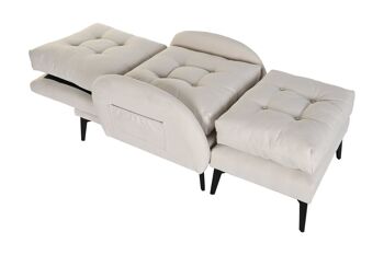 CANAPÉ-LIT SET 2 POLYESTER 74X85X90 INCLINABLE MB202973 9