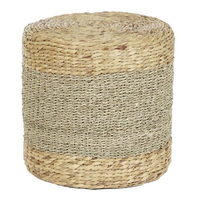 SEAGRASS FOOTREST 40X40X40 NATURAL MB205413
