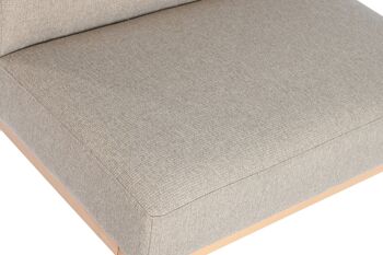 FAUTEUIL POLYESTER PIN 80X66X72 BEIGE MB206471 2