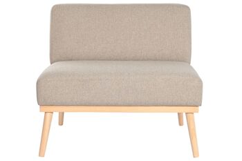 FAUTEUIL POLYESTER PIN 80X66X72 BEIGE MB206471 5