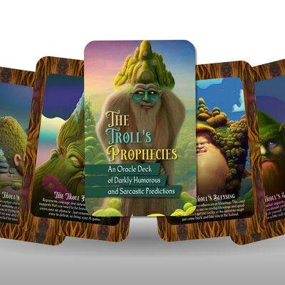 The Troll's Prophecies - An Oracle Deck of Darkly Humorous and Sarcastic Predictions