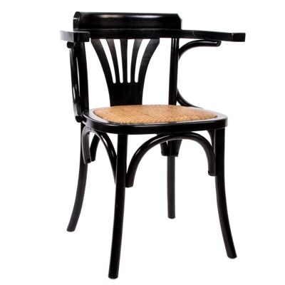 ELM CHAIR 59X46X78 BLACK MB207291