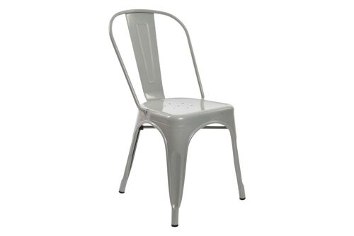 SILLA METAL 45X48X86 APILABLE GRIS MB207880