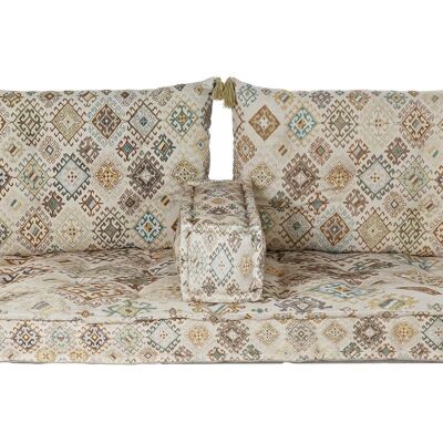 POLTRONA SET 4 COTONE 145X76X13 BEIGE INDOSSATO TX192728