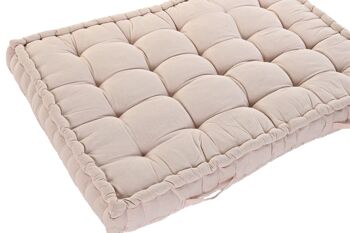 COUSSIN DE SOL COTON 110X80X15 13 KG, 3 ASSORTIMENTS. TX197002 2