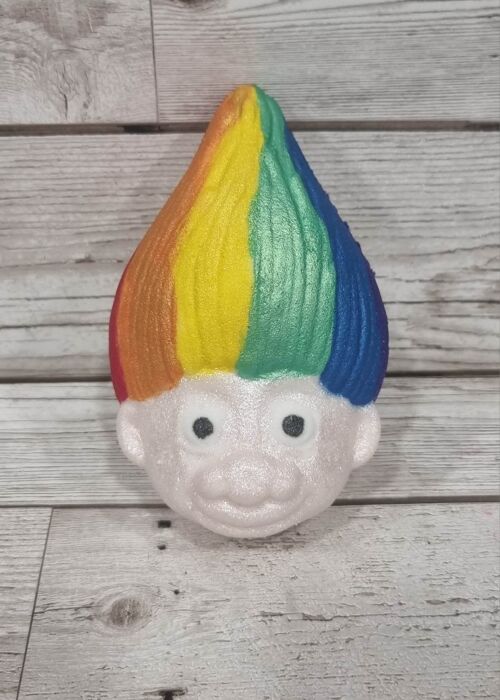 Rainbow Troll Bath Bomb