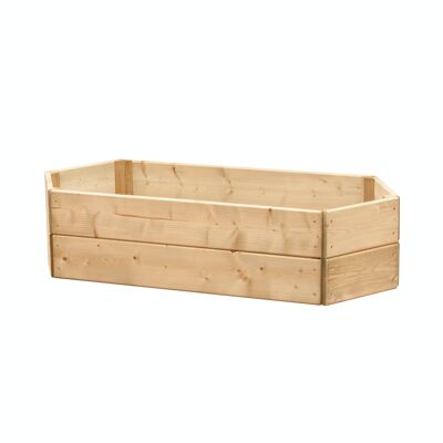 Extended Hexagonal Raised Bed 90 x 30cm, 2 Tiers