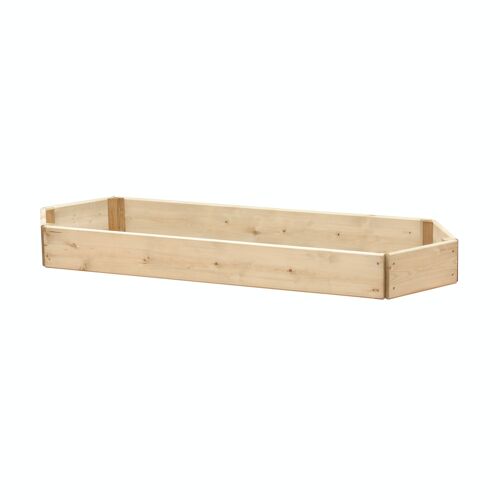 Extended Hexagonal Raised Bed 120 x 30cm, 1 Tier