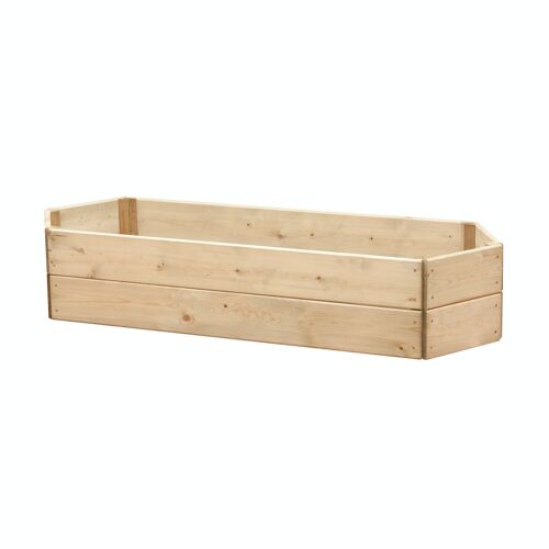 Extended Hexagonal Raised Bed 120 x 30cm, 2 Tiers