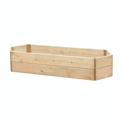 Extended Hexagonal Raised Bed 120 x 30cm, 2 Tiers
