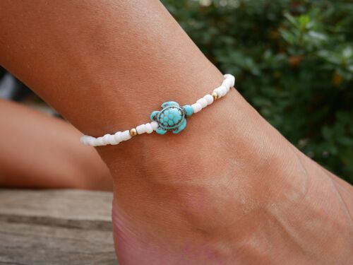 Bracelet de cheville Tortue