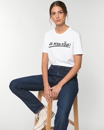 "Je m'en fous !" T-SHIRT unisexe imprimé 5