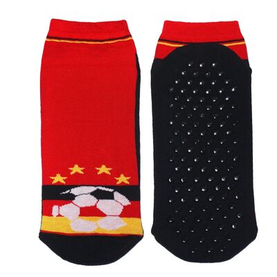 Rutschfeste Sportsocken für Damen >>Fußball<<