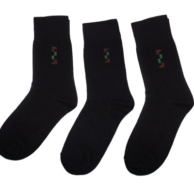 Lot de 3 paires de chaussettes Homme >>Abstract<<