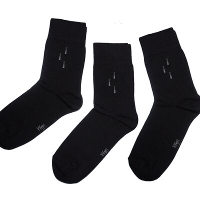 Socks pack of 3 for Men >>Vertical Stripes<<